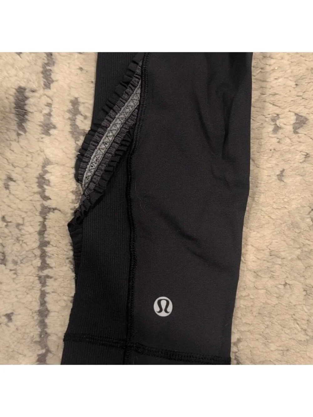 Lululemon Reflective Capri Dark Grey